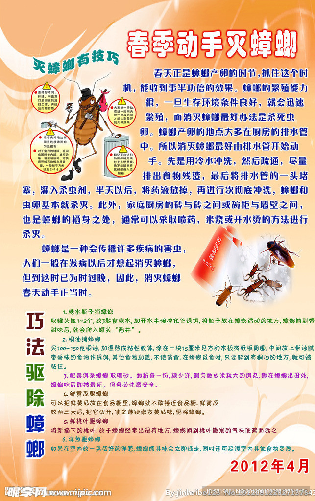 消灭蟑螂