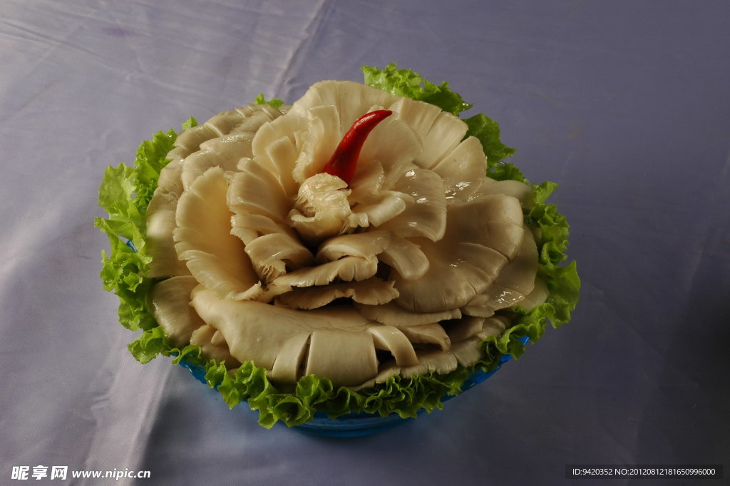 蘑菇生菜花