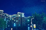 高楼夜景
