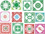 浪漫相框 花边相框 金色相框 名片卡片 广告设计 矢量