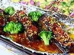铁板煎酿茄瓜