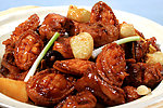大连鲜鲍炆三黄鸡