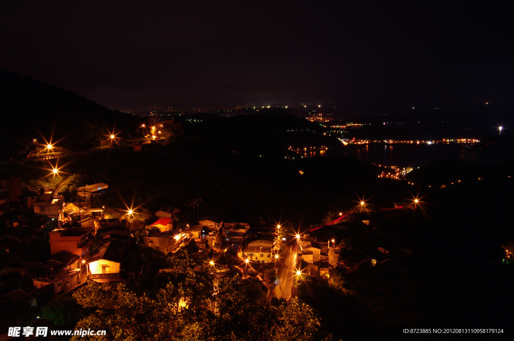 九份夜景