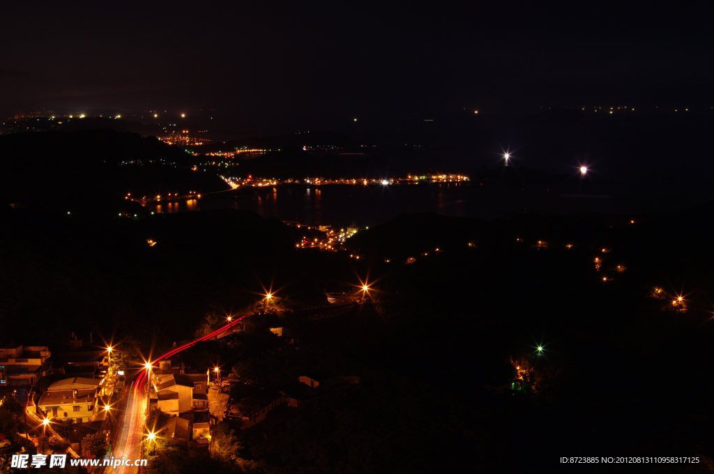 九份夜景