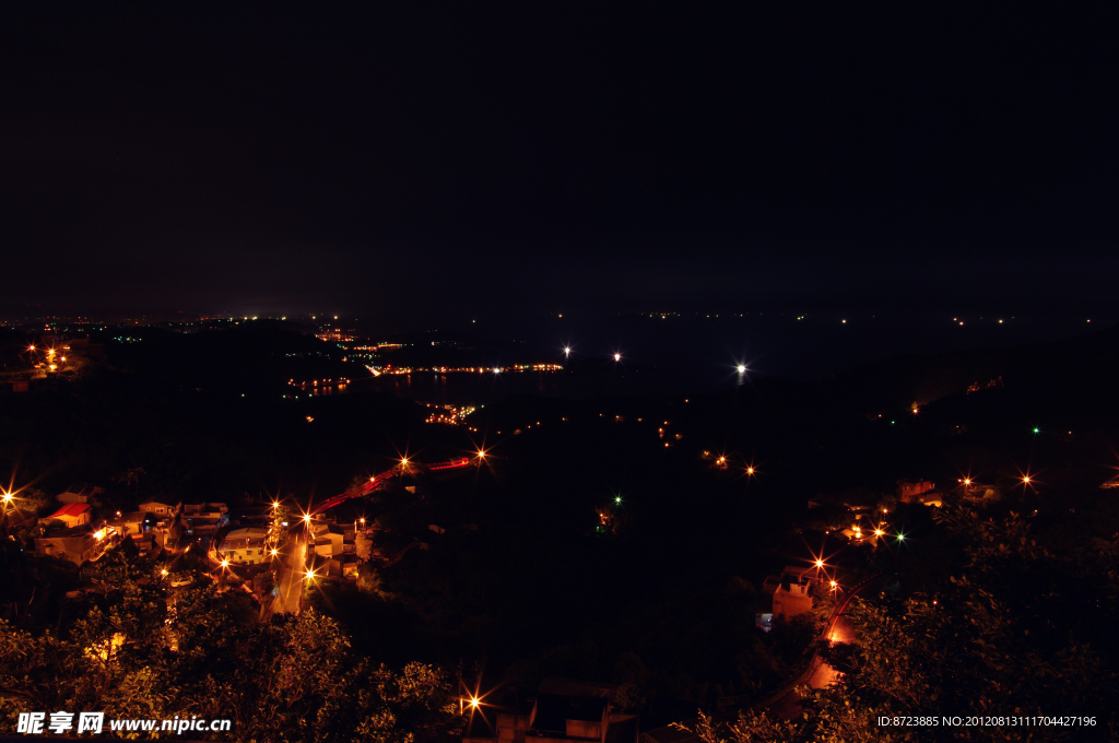 九份夜景