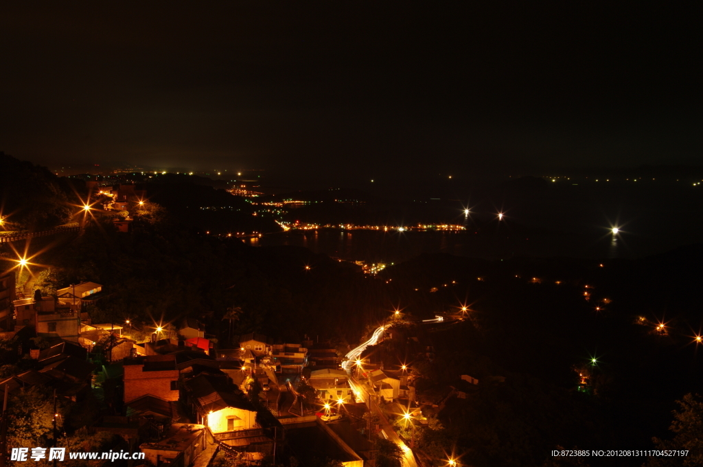 九份夜景