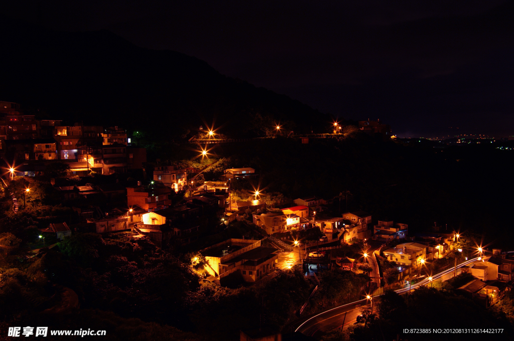 九份夜景