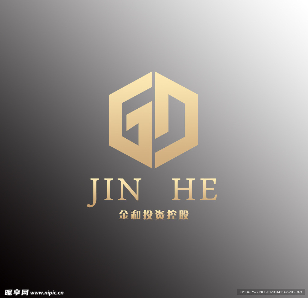 金和投资控股logo设计
