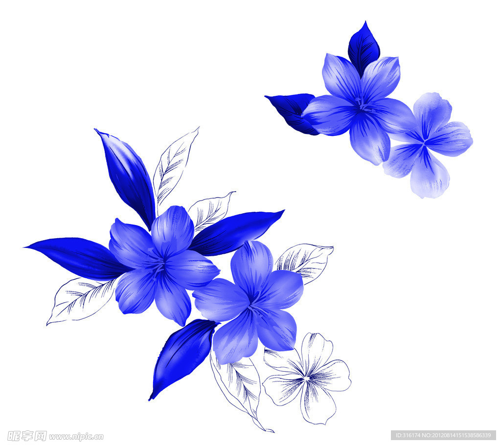 青花瓷素材