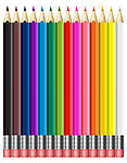 14色彩色铅笔