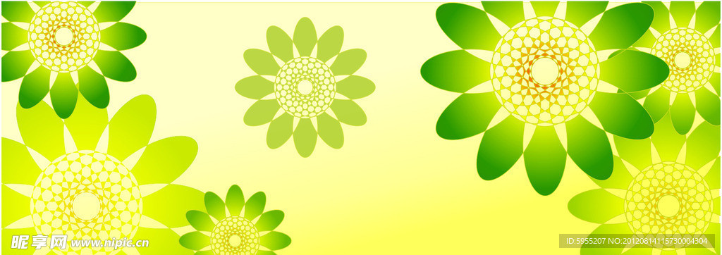 矢量花纹