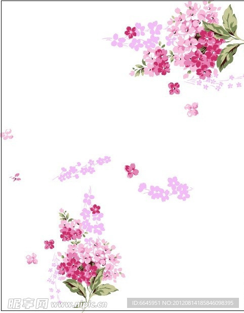 对角花
