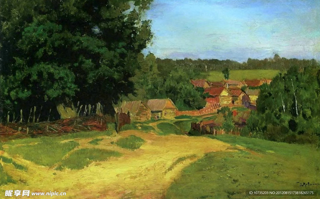列维坦Levitan Isaak Iliich