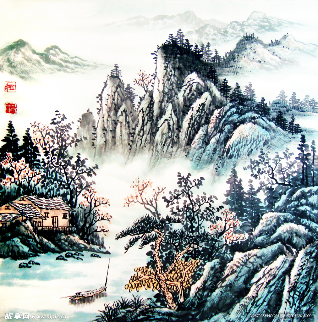 溪山春意