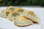 茶树菇煎饺