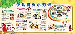 少儿防火小知识展板