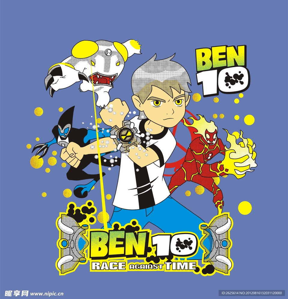 BEN卡通图