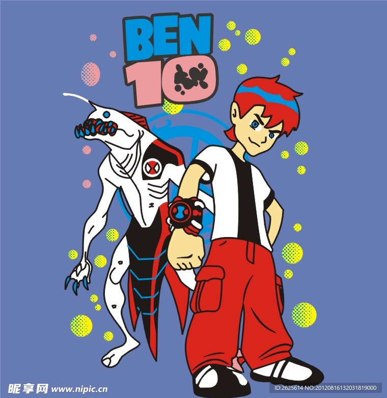BEN卡通图