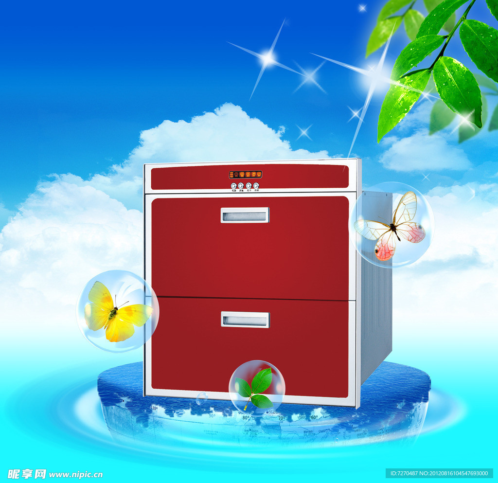 消毒柜效果图