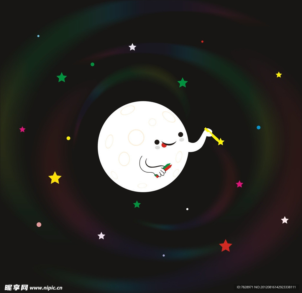月亮画家