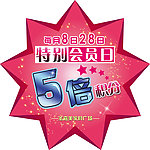 圣嘉美家具广场星形地贴