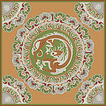 复古图案 矢量花纹