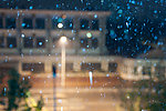 蓝色雨滴