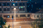蓝色雨滴