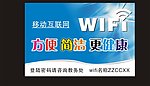 WIFI展板模板