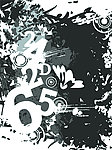 矢量波普风格背景 英文字母 个性背景 矢量素材