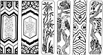 矢量 花纹 花边