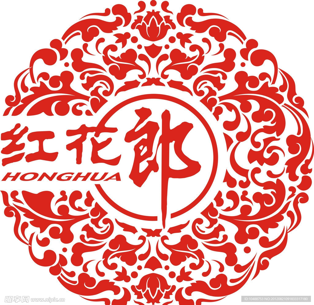 红花郎标志