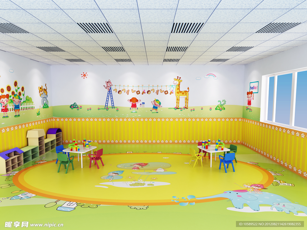 幼儿园智力开发室图片