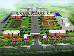 学校鸟瞰图