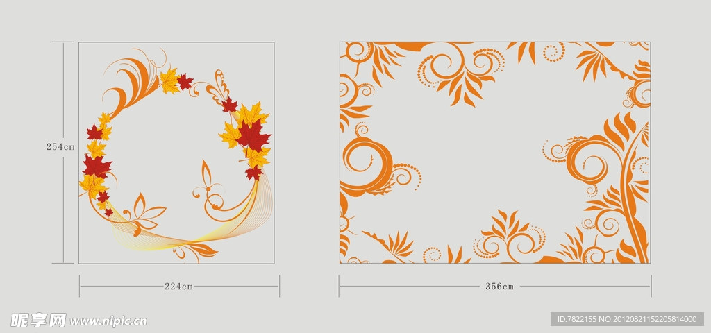 图案 花纹 花边