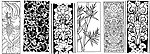 矢量 花纹 花边