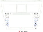 新威驰导航DVD丝印图
