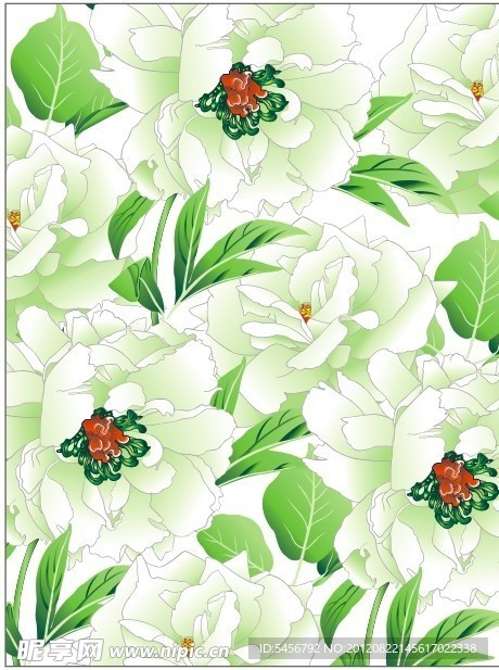 菊花底纹