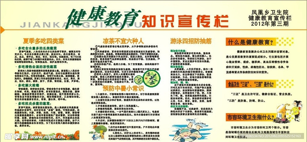 健康教育宣传栏