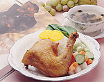 炸鸡腿饭套餐