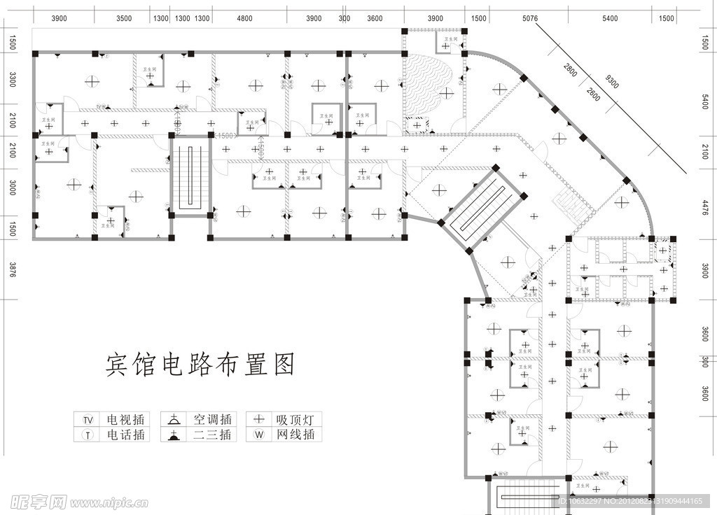 宾馆电路图