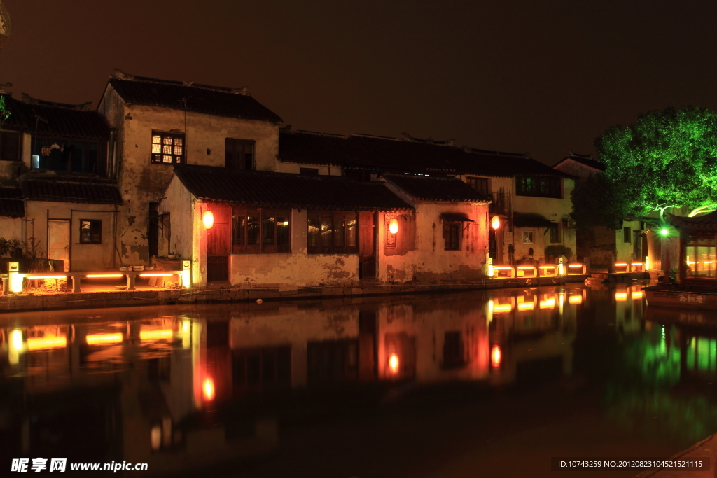 同里水乡夜景