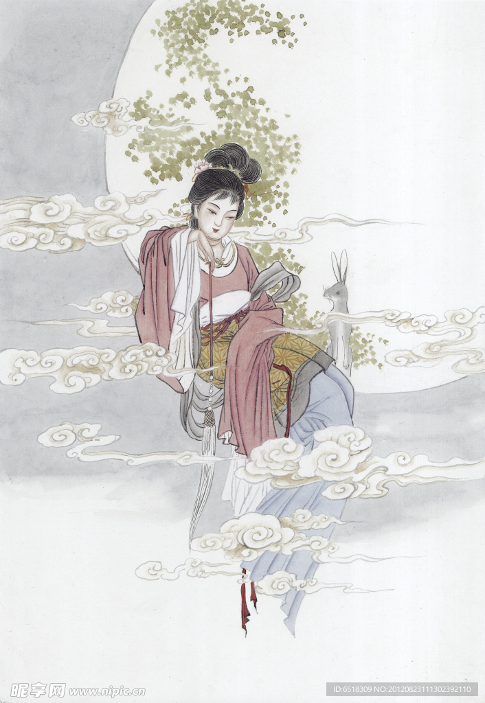 侍女图宫女图