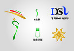字母S变形 帽子 灯 标志