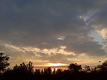 夕阳彩霞