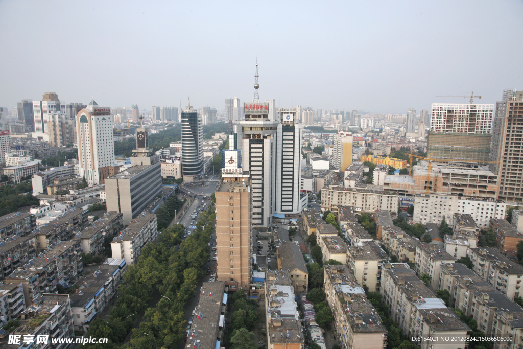 合肥城市风景图 大钟楼