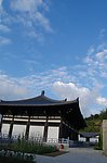 梓路寺 蓝天白云