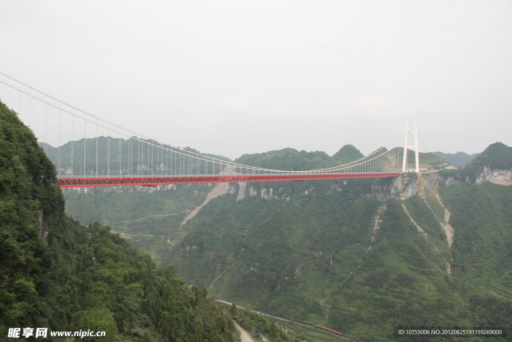 矮寨大桥景观