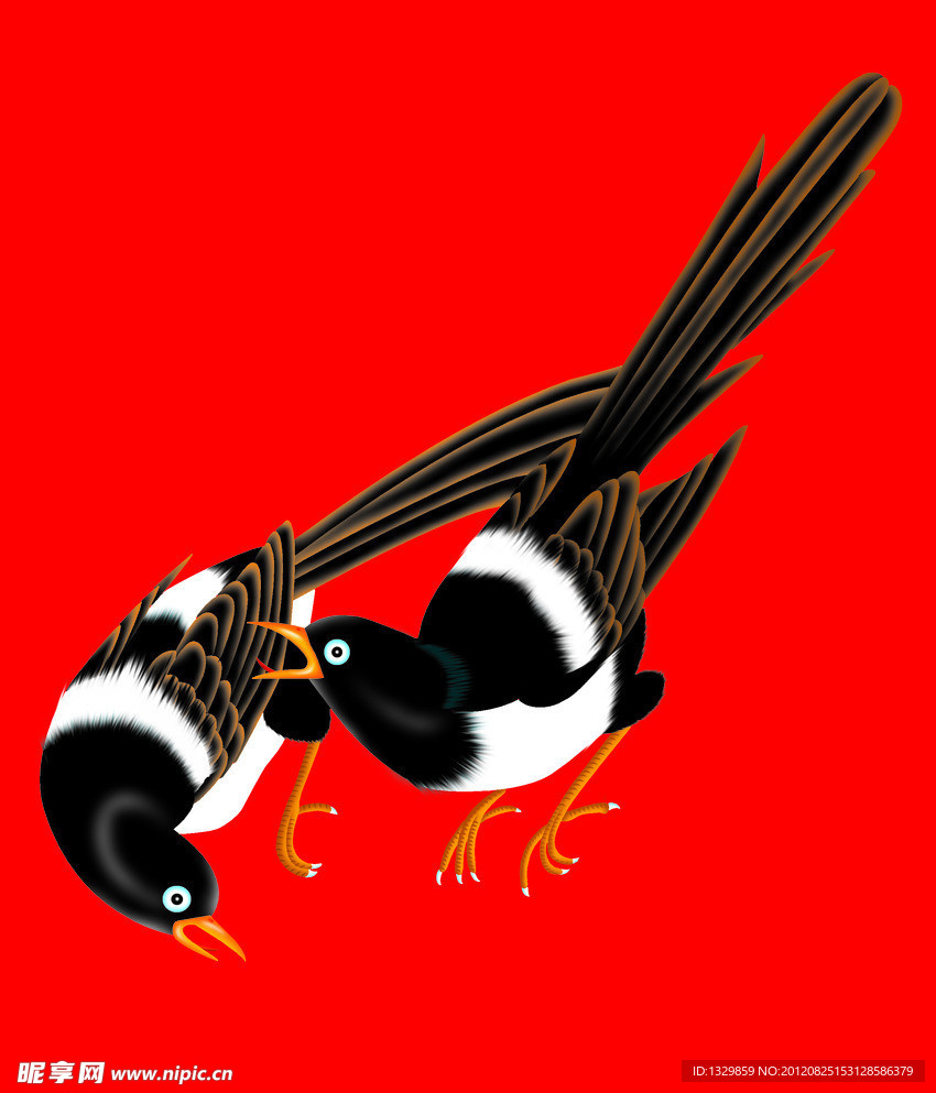 卡通鸟 吉祥鸟