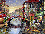 街景油画